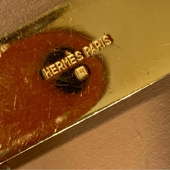 👋🏾SOLD👋🏾 Hermès COLLIER DE CHIEN calfskin belt - Picture 5 of 12